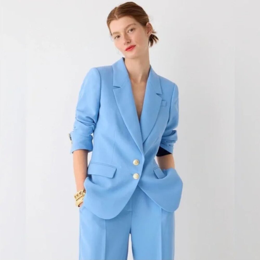 J crew Willa blazer + matching suit pant